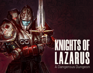 PREVIEW: Knights of Lazarus + Mini Map Pack   - 21 Page Preview of the Knights of Lazarus (Before Final Edit) 
