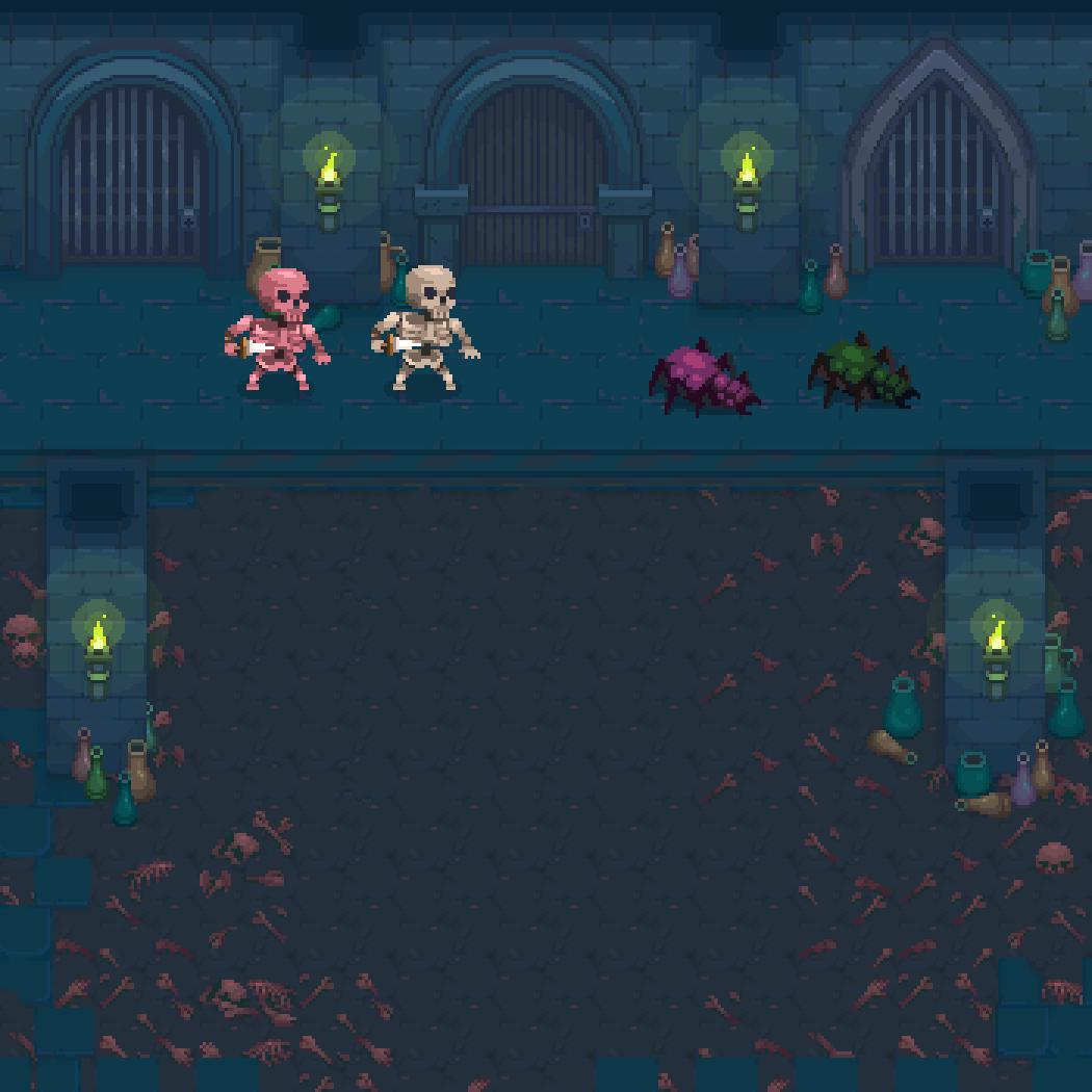 New enemies and animated doors - Epic RPG World Pack - Crypt by RafaelMatos