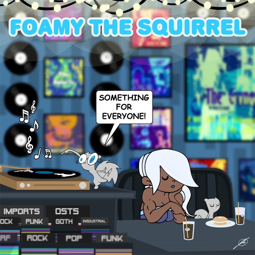 Something For Everyone! : Foamy The Squirrel