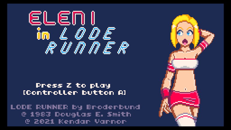 Cover image for Eleni in Lode Runner