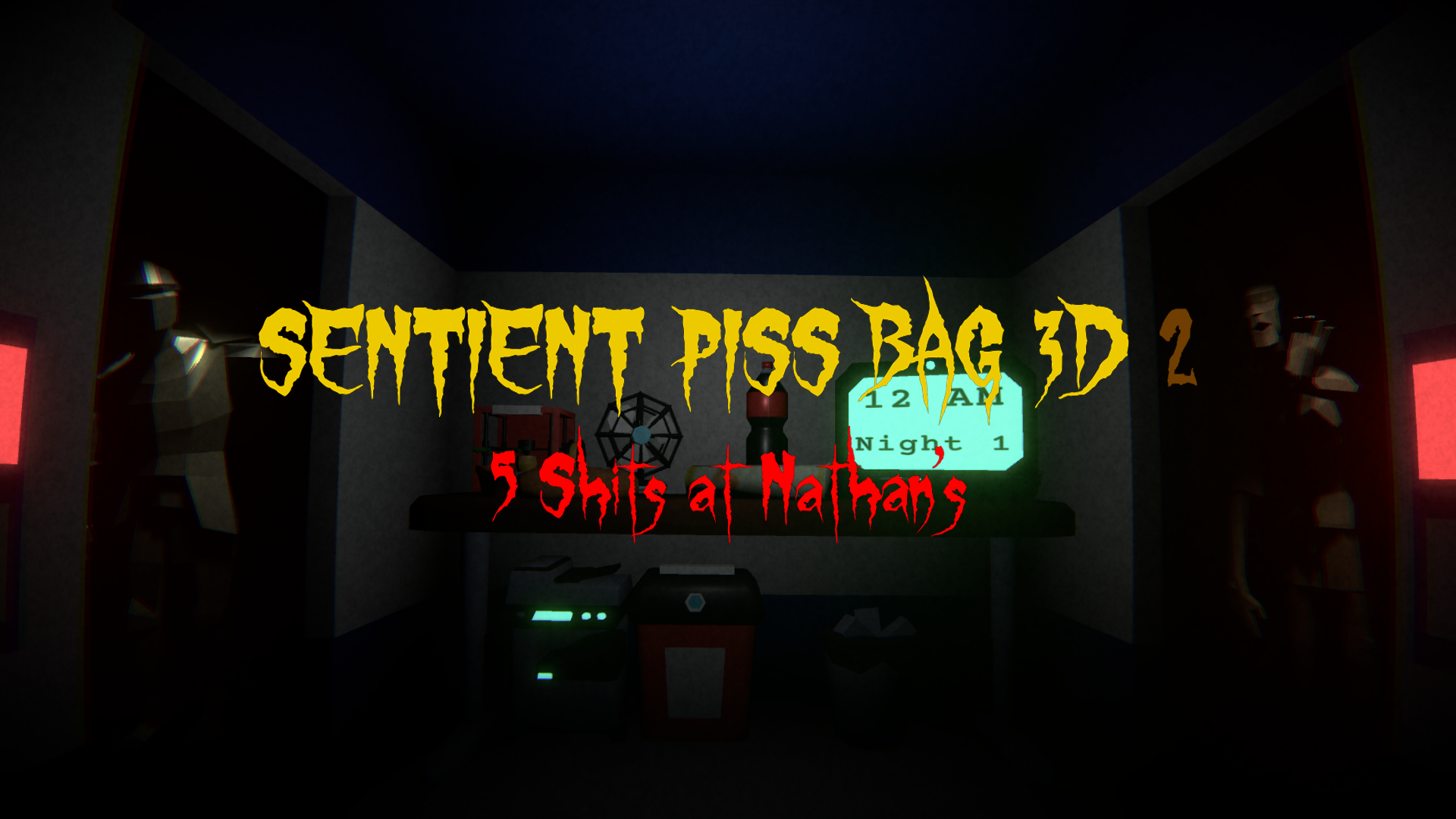 Sentient Piss Bag 3D #2 | Five Shits at Nathan's by Generic