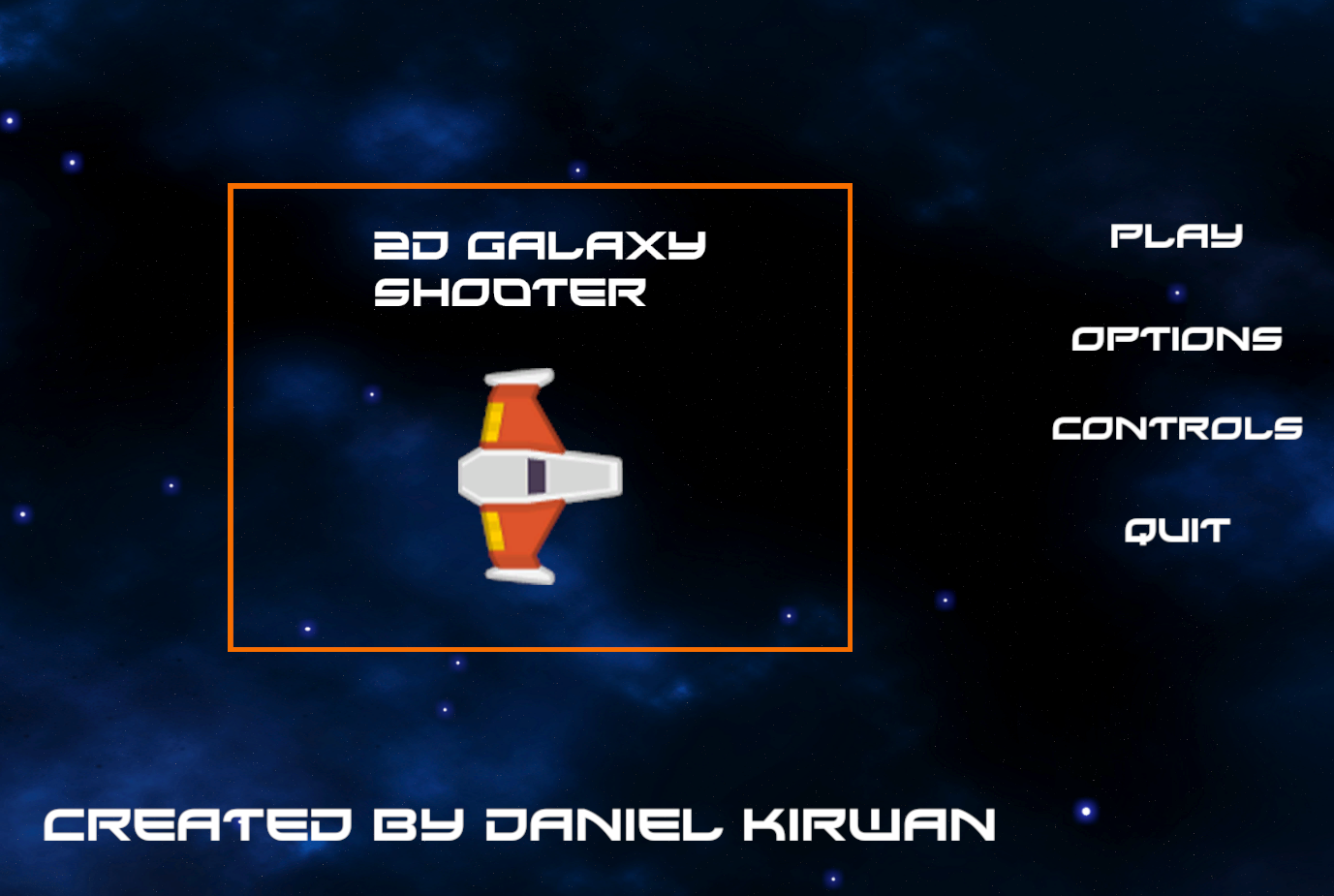 2D space shooter