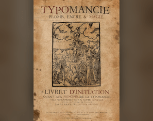 Typomancie - Livret d'Initiation   - Un mini-manuel pour un JDR basé sur la magie de caractères typographiques 