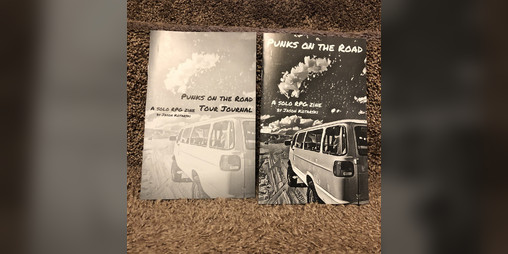 Cover image for Punks on the Road