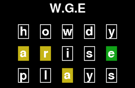 Word Guessing Extravaganza
