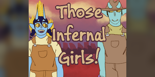 Cover image for Those Infernal Girls!