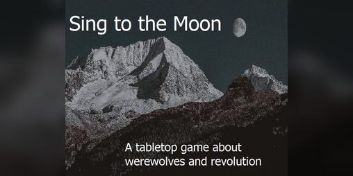 Cover image for Sing to the Moon