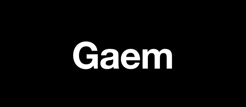 Cover image for Gaem, a game made in keynote