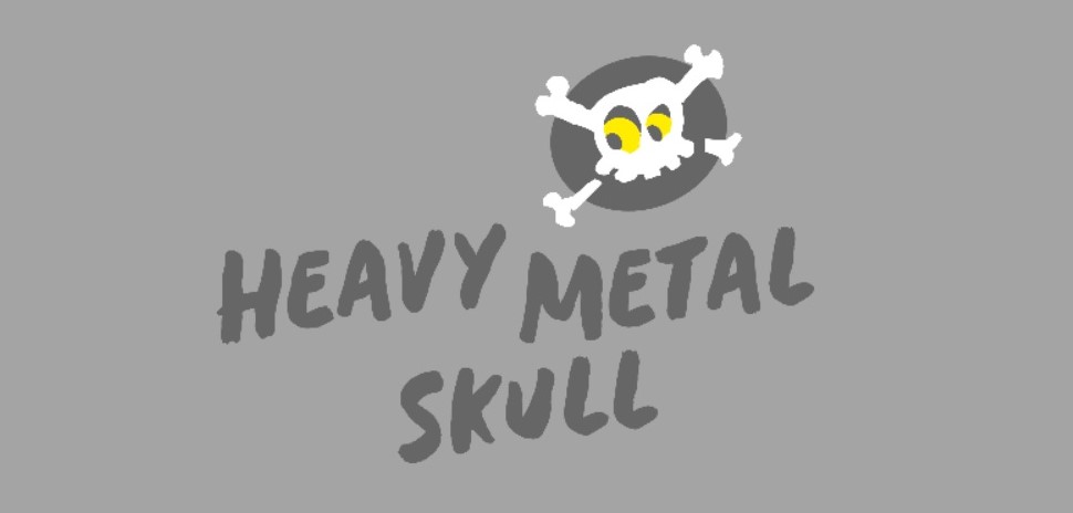 Heavy Metal Skull