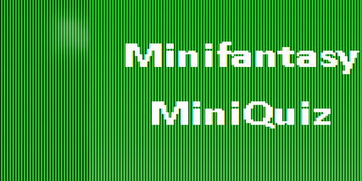 Cover image for Minifantasy Miniquiz