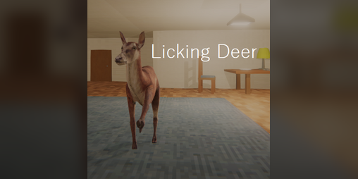 Cover image for Licking Deer