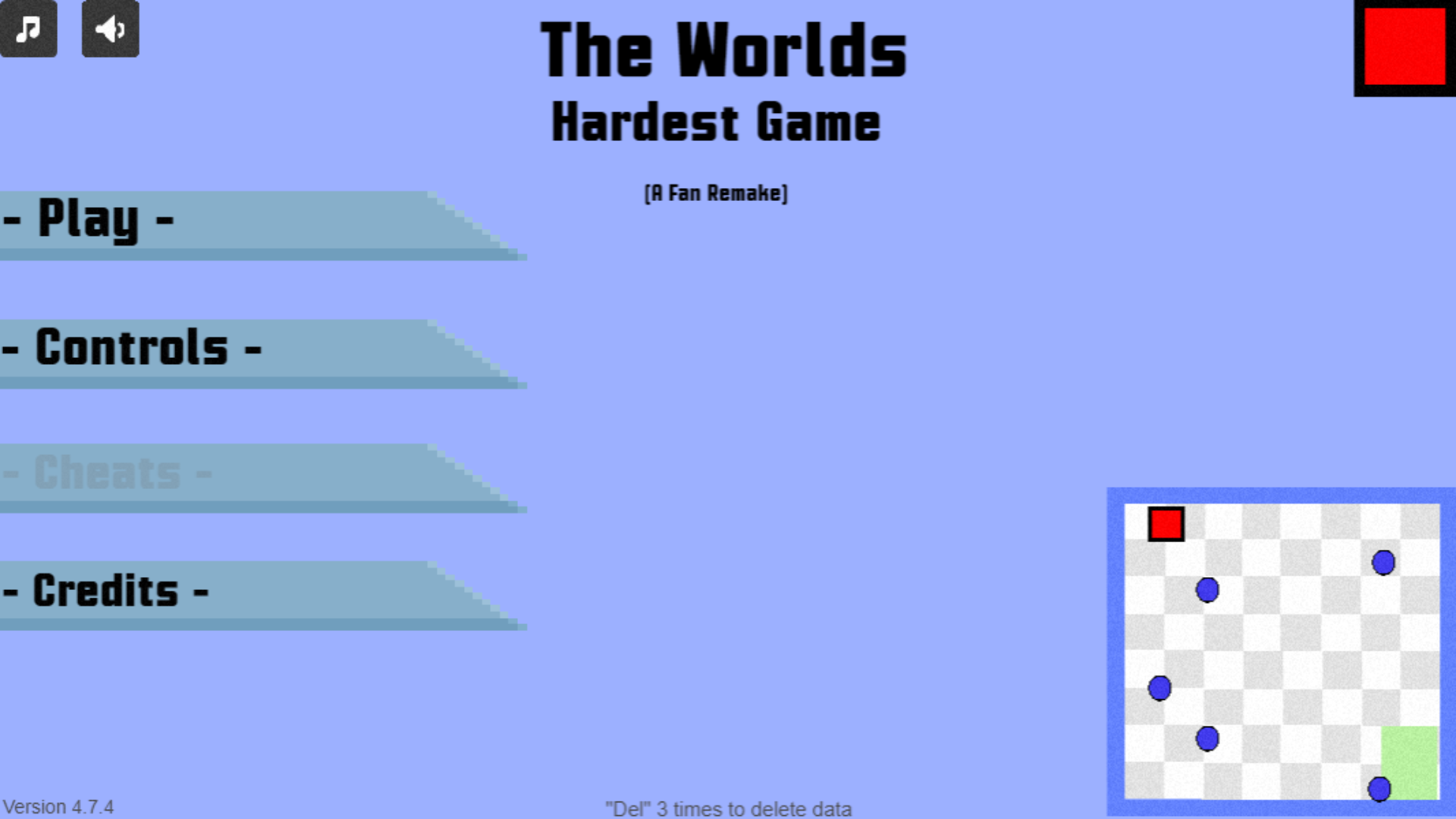 Worlds Hardest Fan Game by bigggstile