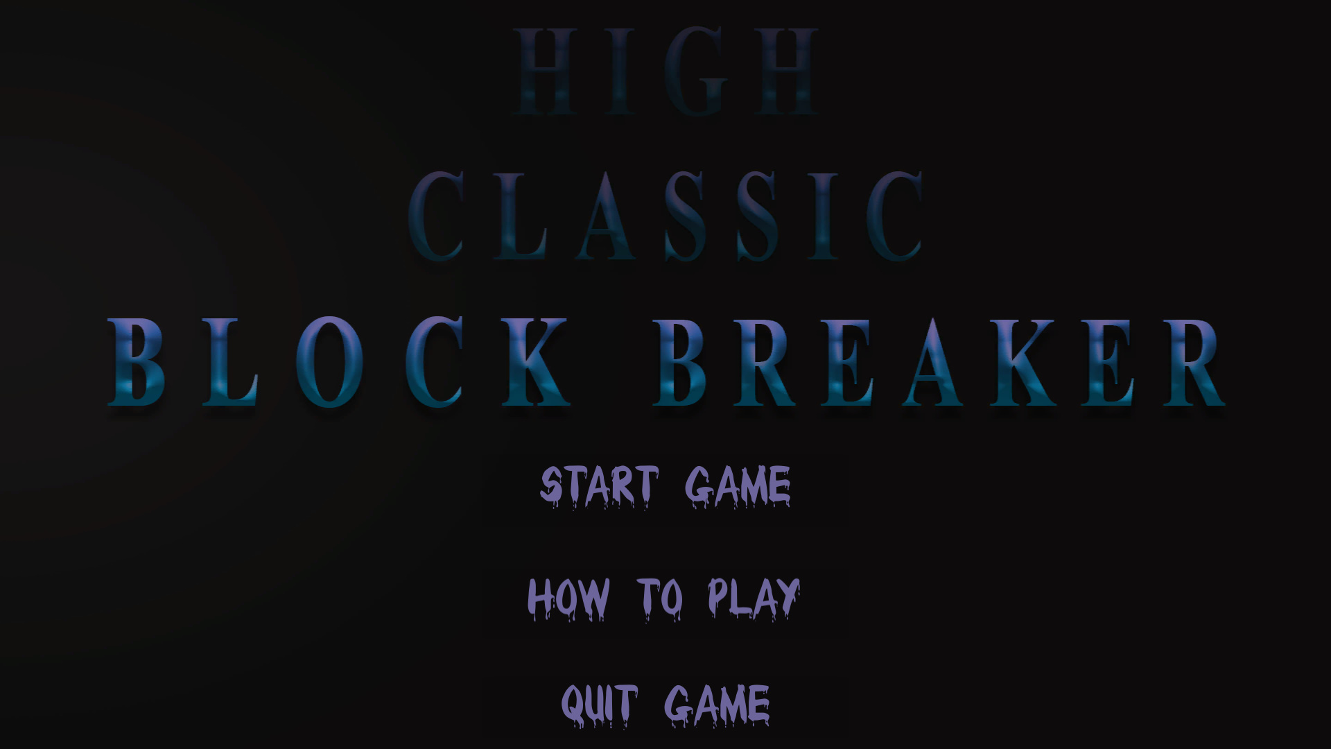 High Classic  Block Breaker