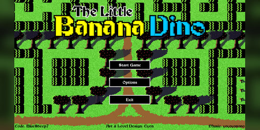 Cover image for The Little Banana Dino