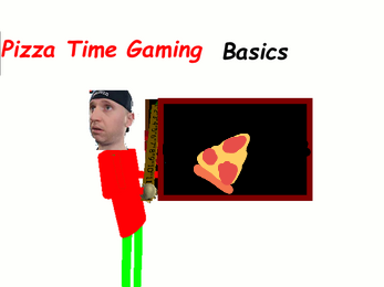 Cover image for Pizza Time Gaming Basics in playing Baldi's Basics Mods