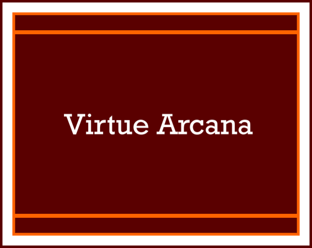 Cover image for The Masks We Wear - Virtue Arcana
