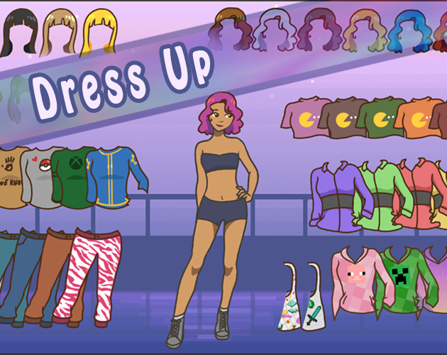 Hybrid of Time Dress Up Game by Dress Up Vault for 7th Annual Chico