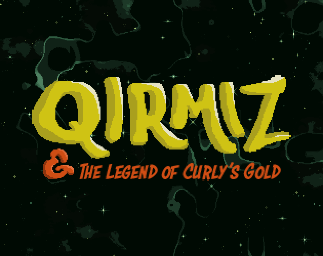 Cover image for Qirmiz: The Legend of Curly's Gold