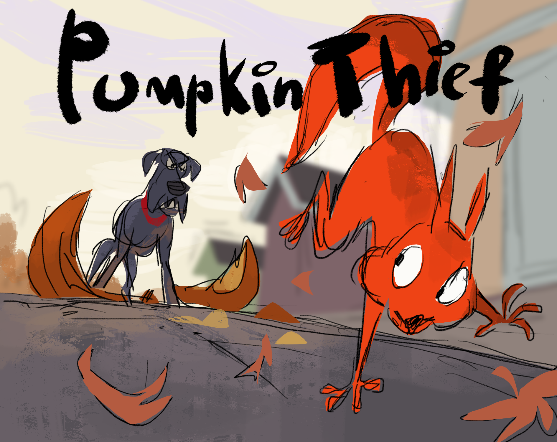 Cover image for Pumpkin Thief