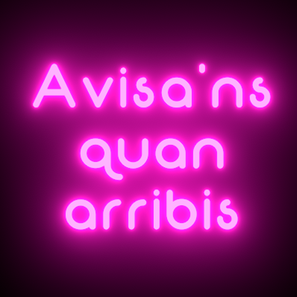 Cover image for Avisa'ns quan arribis