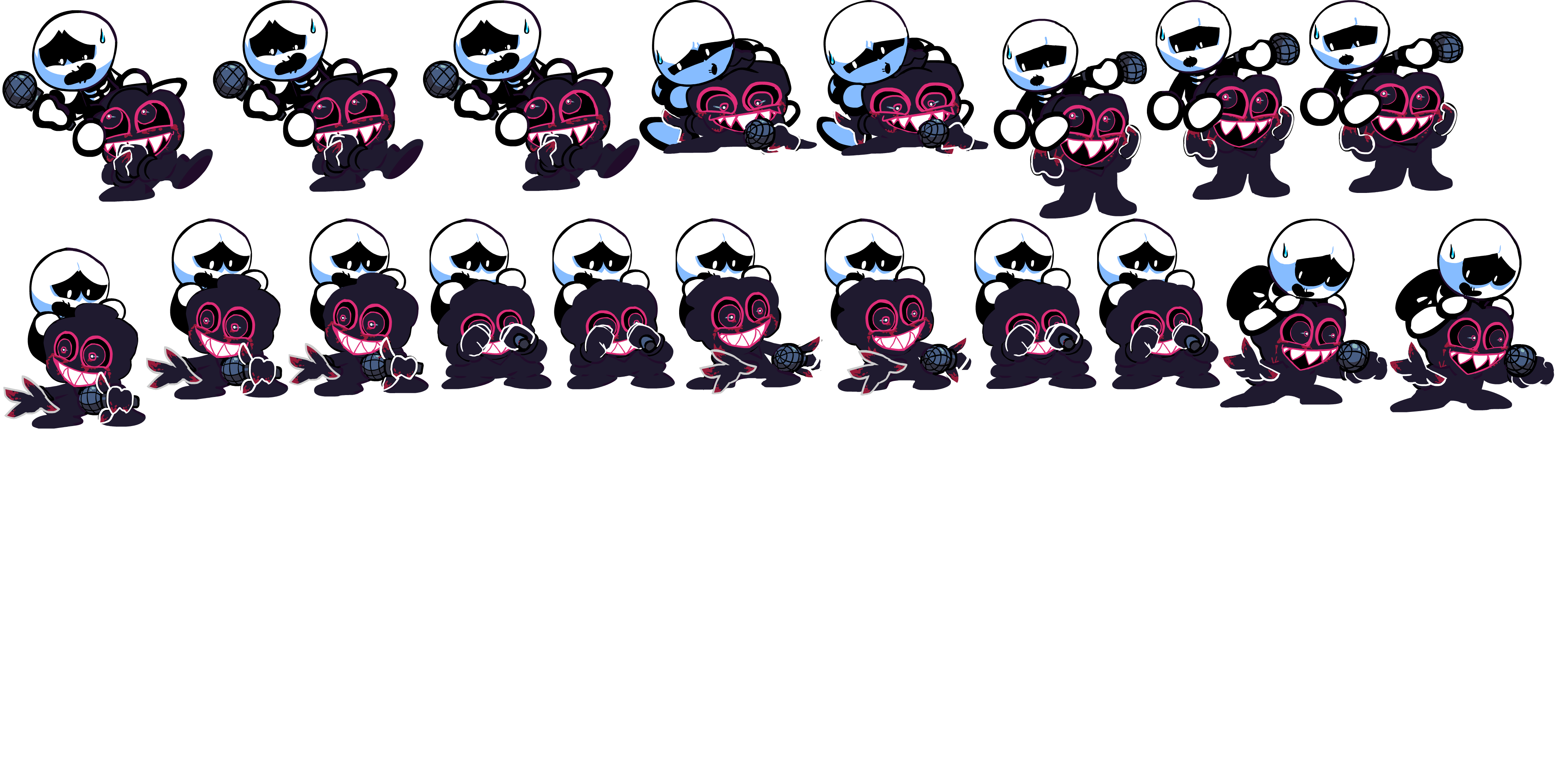 Friday Night Funkin Sprites Skid and Pump. FNF Skid and Pump Sprites. FNF персонажи Skid and Pump. Corrupted bf Sprite.