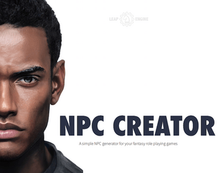 NPC Creator   - A simple NPC generator for your fantasy role playing games 