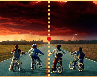 Stranger Things Pong