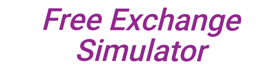 Free Exchange Simulator
