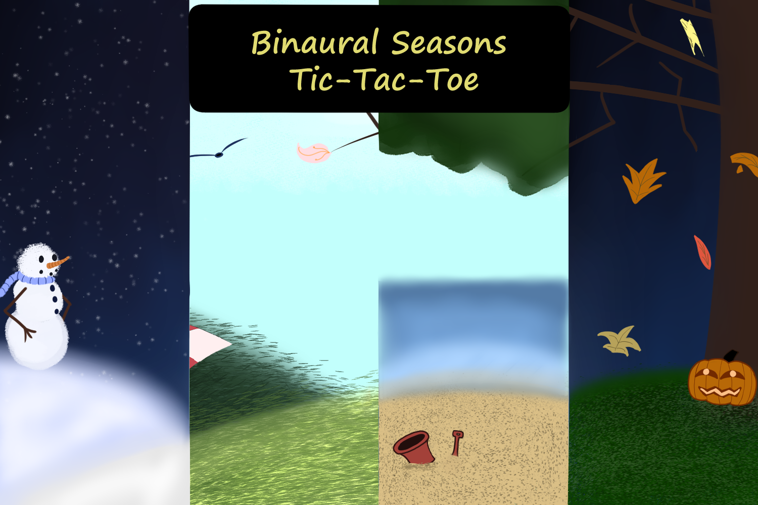 Binaural Seasons Tic-Tac-Toe Demo2022