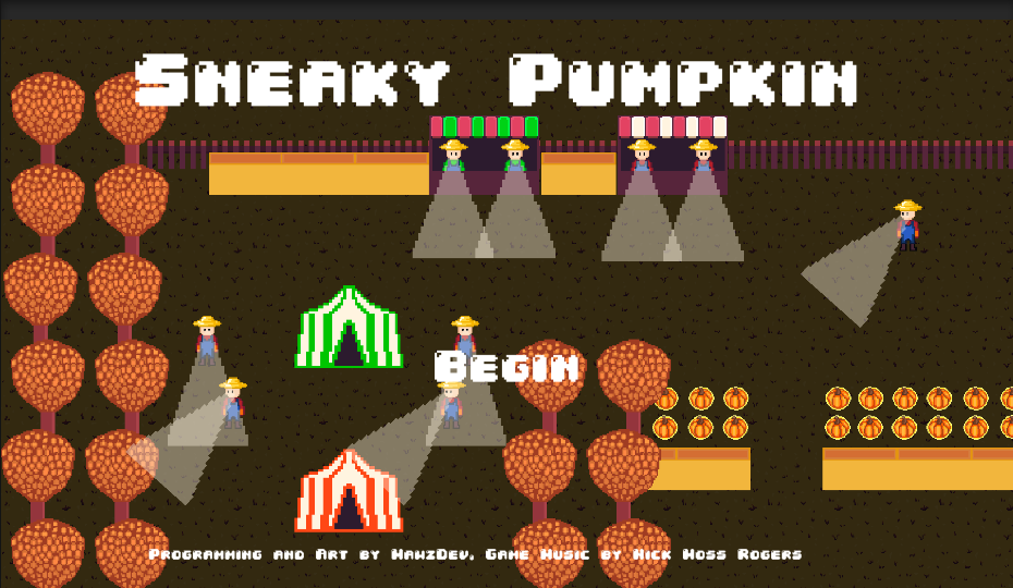 Cover image for Sneaky Pumpkin