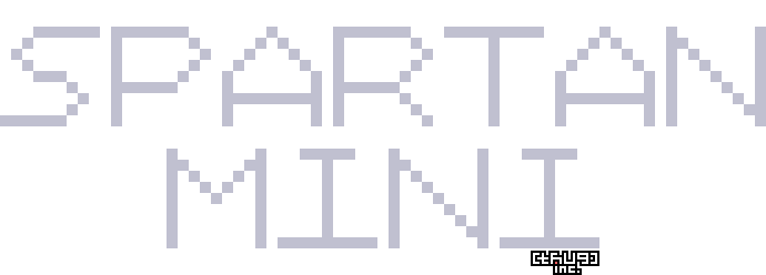 Spartan Mini pixel font