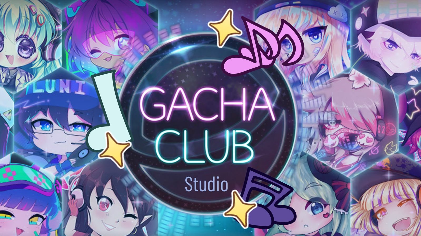 Gacha Club Studio: Musical Hairclips by NotSoraa