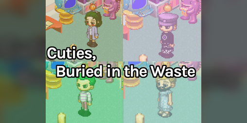 Cover image for Cuties, Buried in the Waste