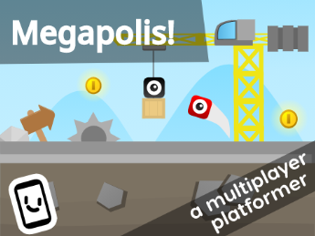 Megapolis! || A multiplayer platformer #games #all #art #music