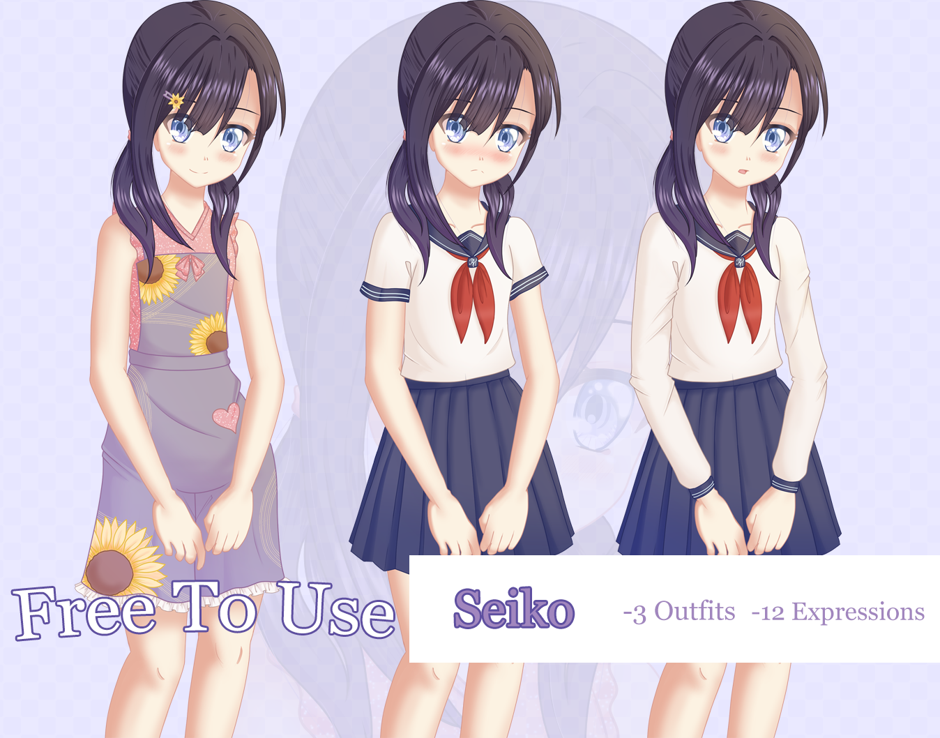 Seiko- Anime Child Sprite Released! - Seiko - Free Character Sprite by  NoranekoGames