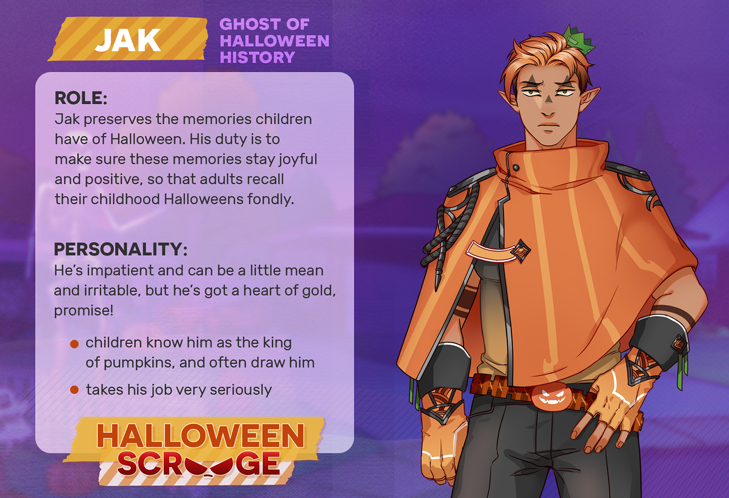 Jak Character Bio