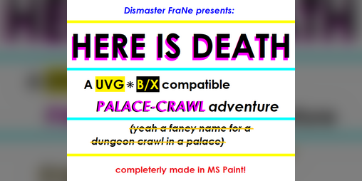 Cover image for HERE IS DEATH