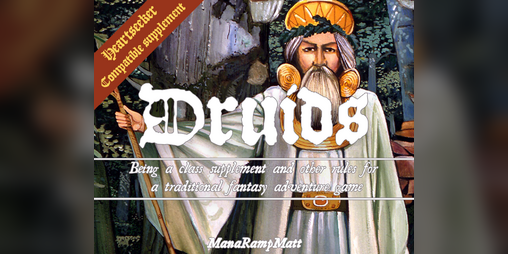 Cover image for Heartseeker: Druids and More Rules