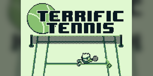 Cover image for Terrific Tennis