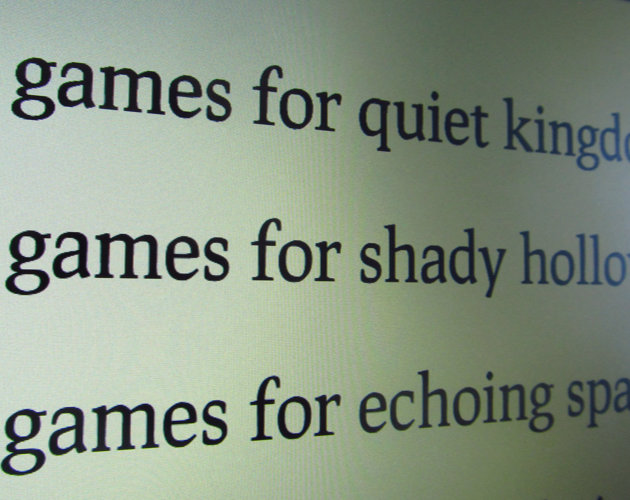Cover image for Games for Quiet Kingdoms