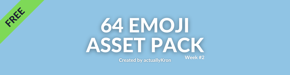 64 FREE Emoji Asset Pack