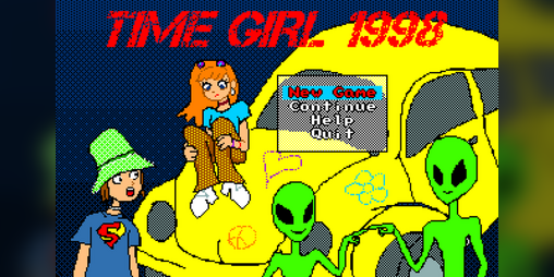 Cover image for Time Girl 1998