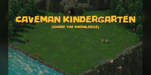 Cover image for Caveman Kindergarten