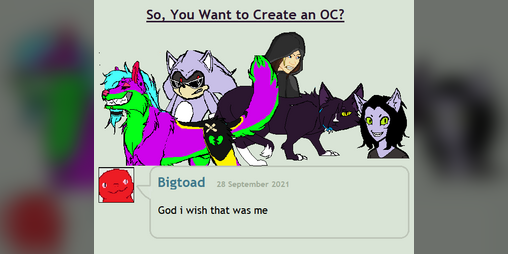 Cover image for So, You Want To Create An OC?