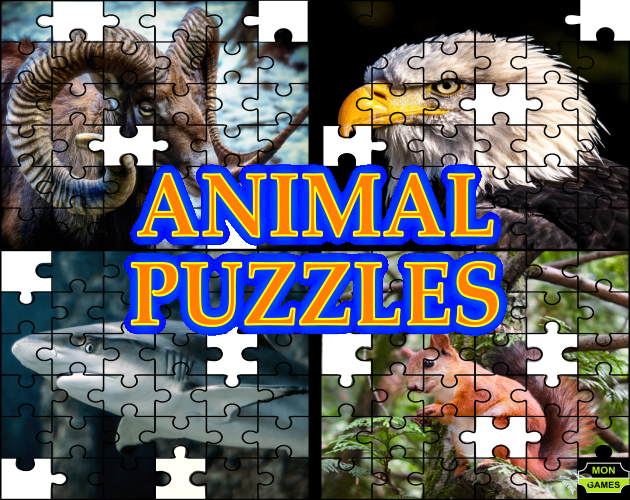 Animal puzzles by Mon Games