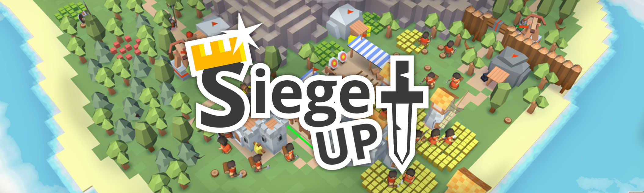 RTS Siege Up! PC Multiplayer PvP Co-op Strategy