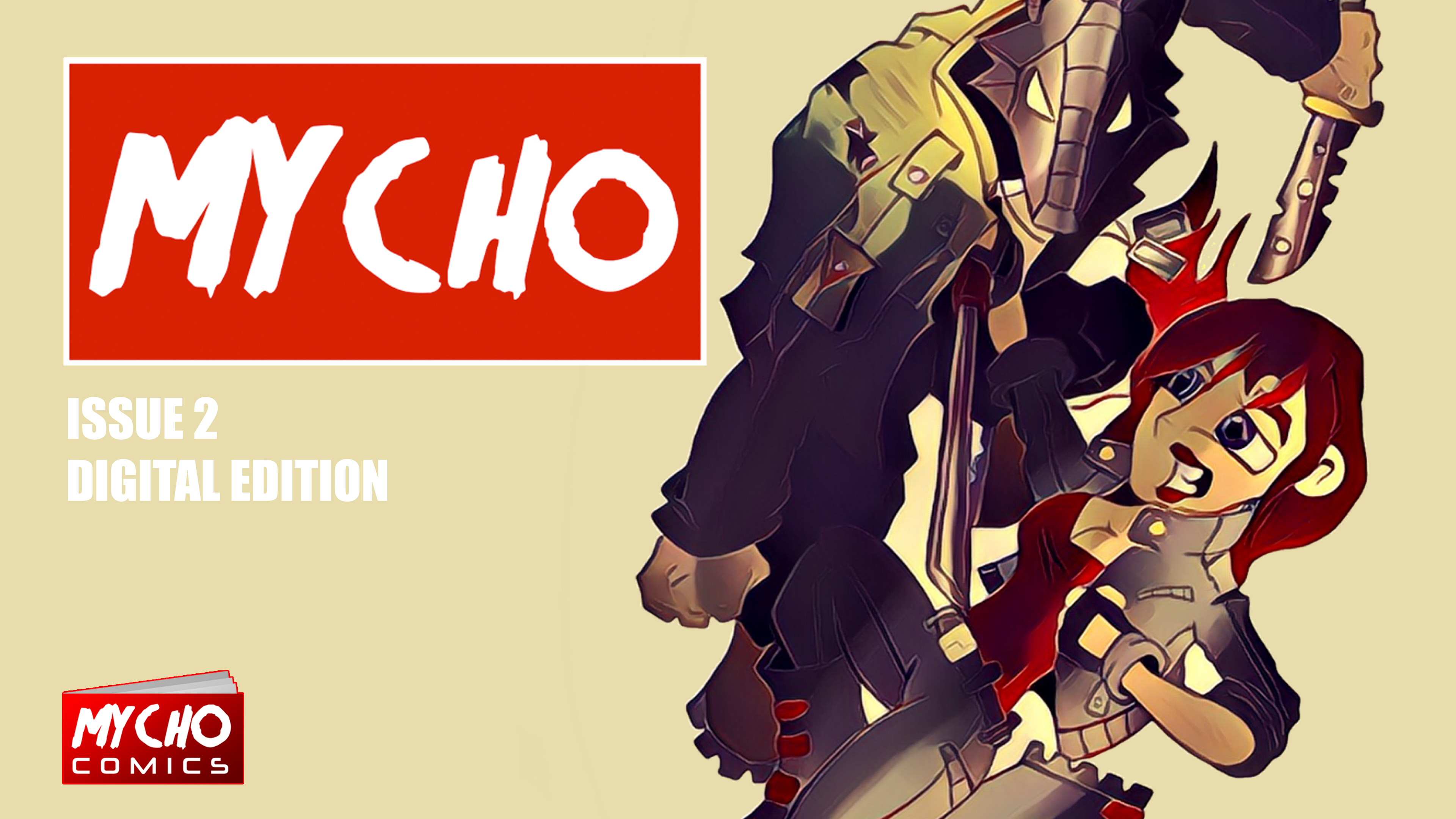 Cover image for Mycho Comics : Issue 2 - DIGITAL COMIC