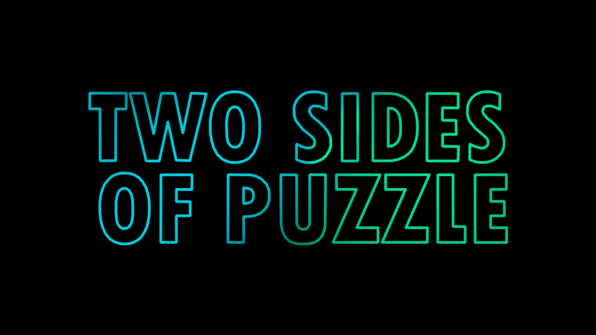 Two Sides of Puzzle