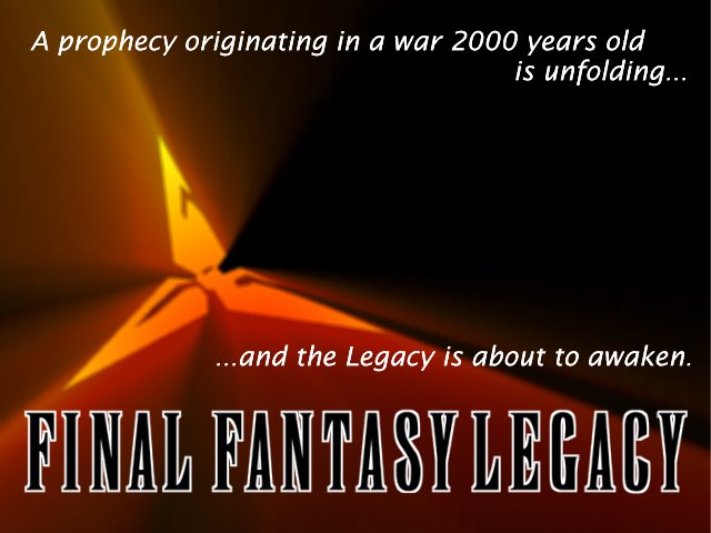 Final Fantasy Legacy - A fan game