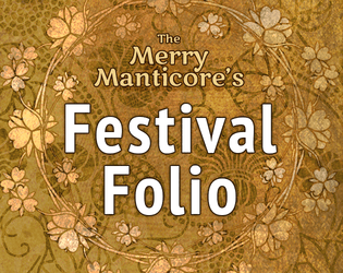 The Merry Manticore's Festival Folio  